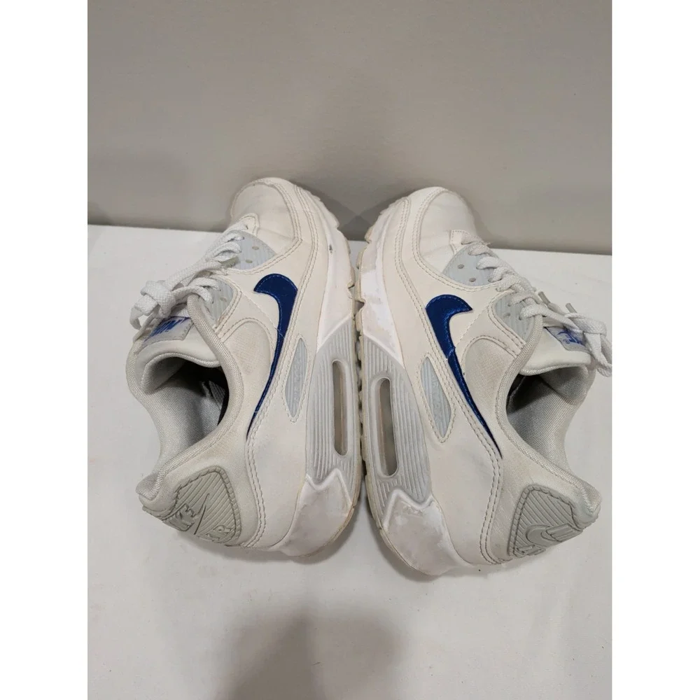 Nike Air Max 90 Summit White Platinum Blue DX0115-100 Women's Size 7